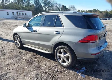 2016 Mercedes-Benz Gle 350 from USA, damaged, VIN 4JGDA5JB5GA670395